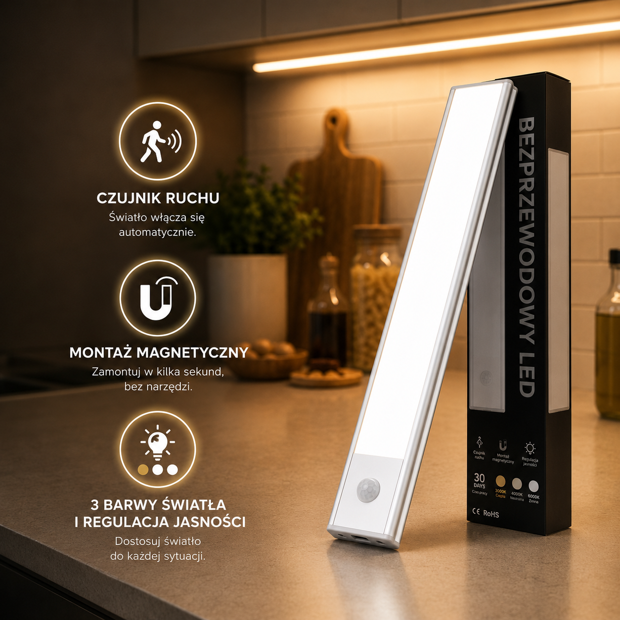 Lumio – bezprzewodowa magnetyczna lampa LED